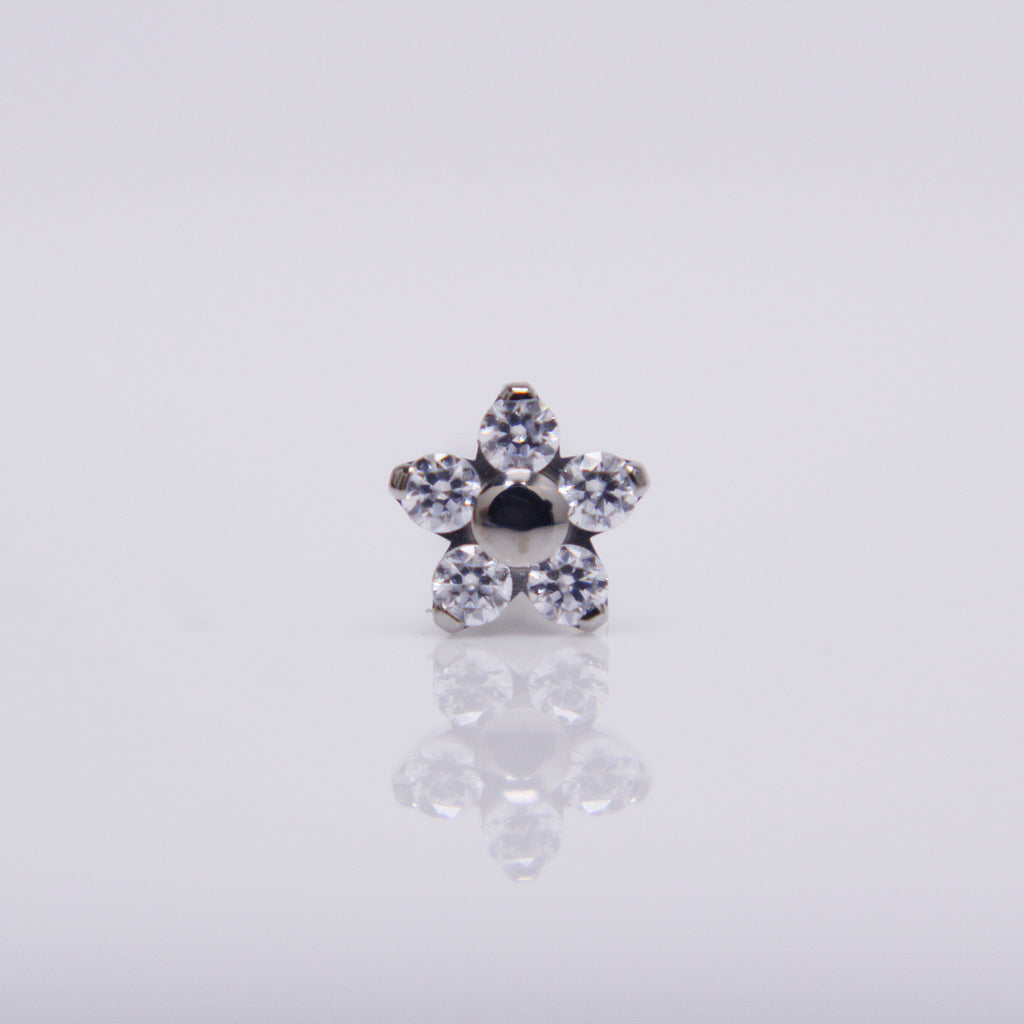 NeoMetal Flower Pushpin End