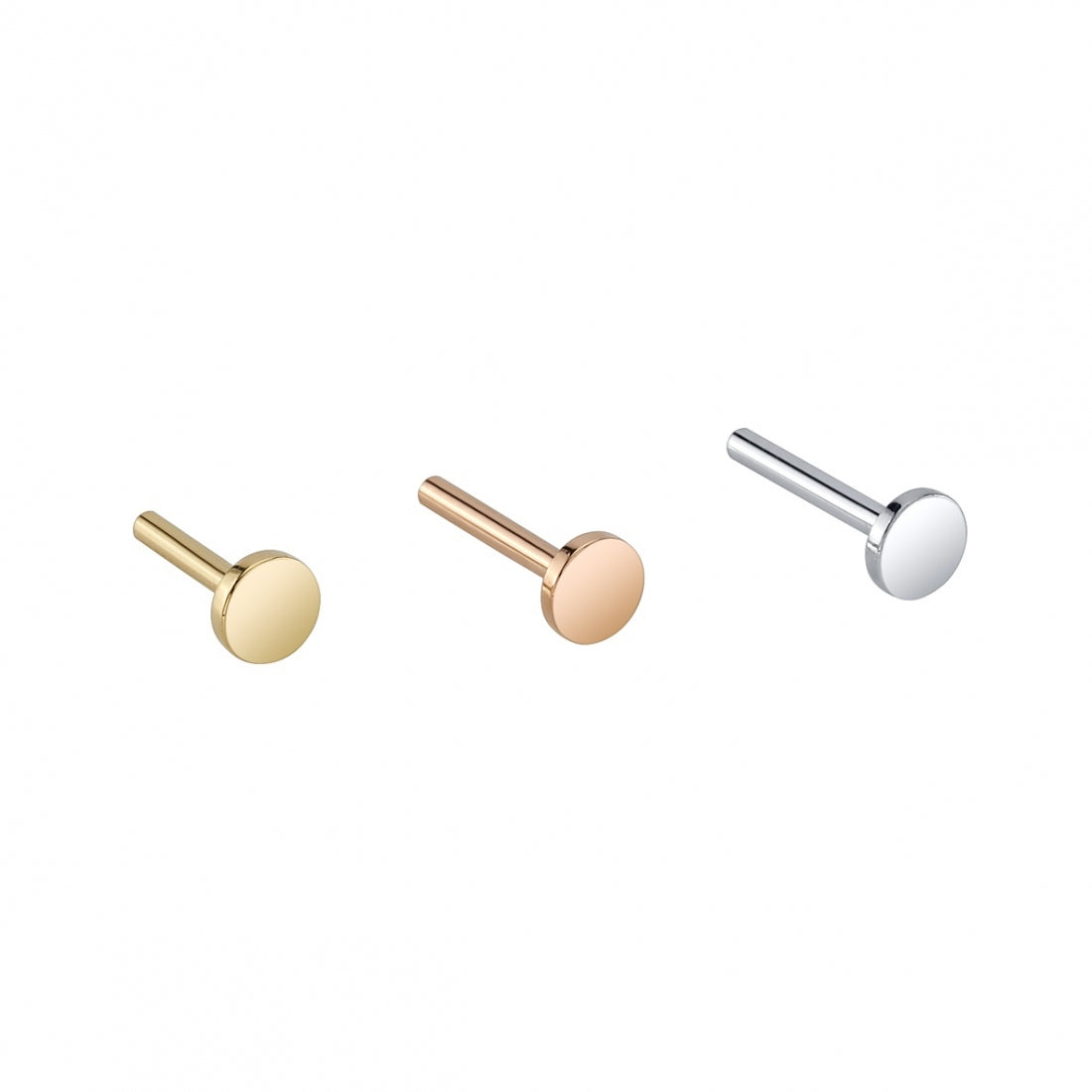 BVLA 18g Threadless Labret Post
