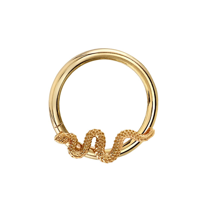 BVLA 16g Delicate Snake Seam Ring