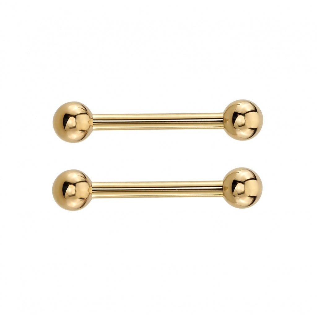 BVLA 14g Classic Plain Straight Barbell