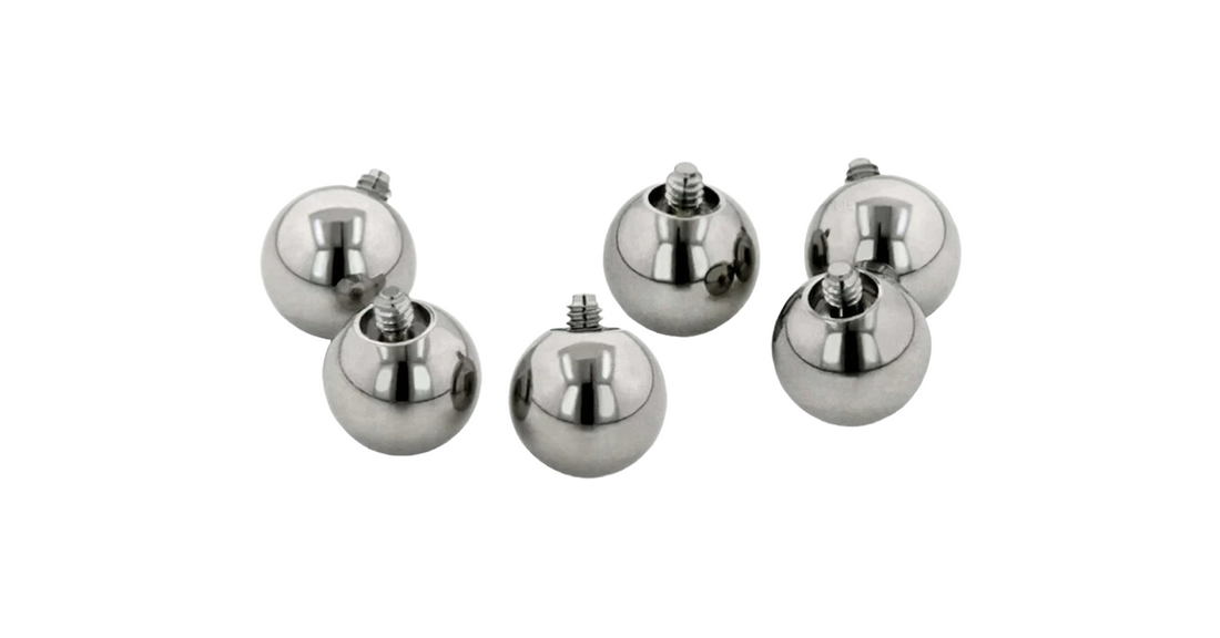 Anatometal Threaded Bead