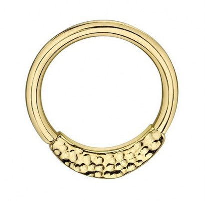 BVLA 16g Hammered Janna Seam Ring