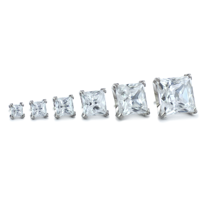 NeoMetal Princess Cut Pushpin End