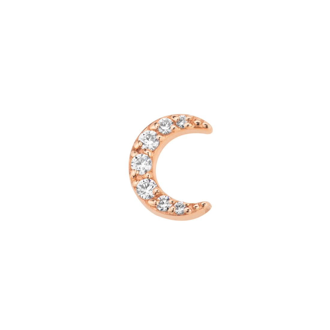 BVLA Jula Micro Pave Moon 16g Threaded End
