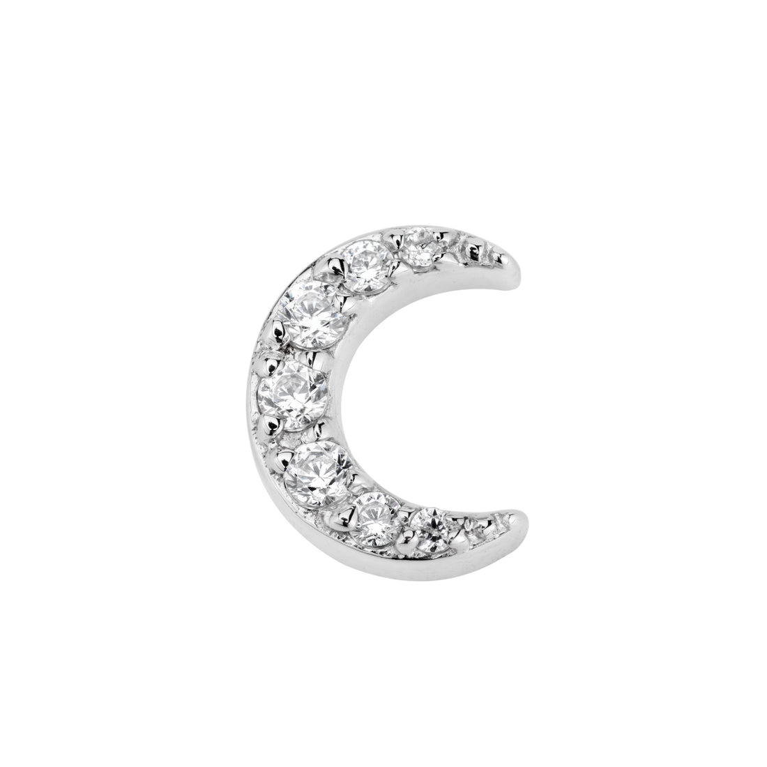 BVLA Jula Micro Pave Moon 16g Threaded End
