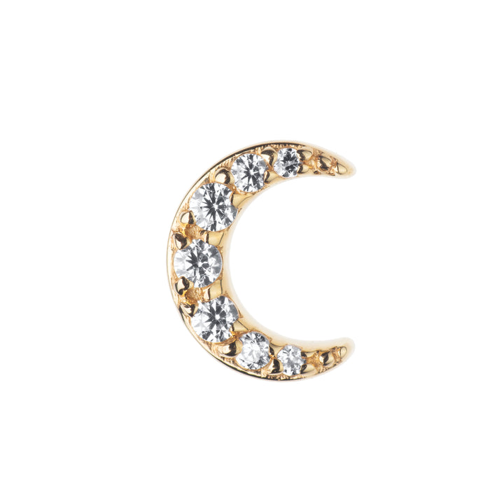 BVLA Jula Micro Pave Moon 16g Threaded End