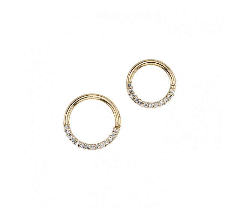 BVLA 18g Gemmed Oaktier Seam Ring