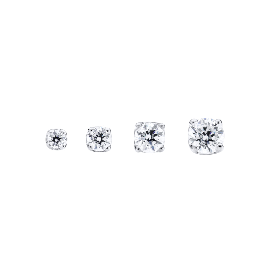 BVLA Round 4 Prongset Gem Pushpin End