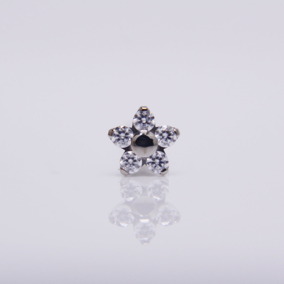 NeoMetal Flower Pushpin End