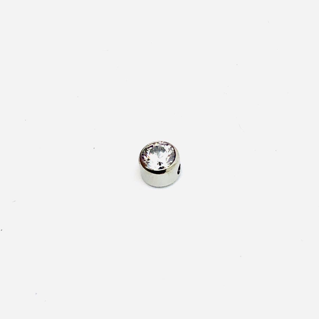 Industrial Strength 16g Captive Bezelset Gem