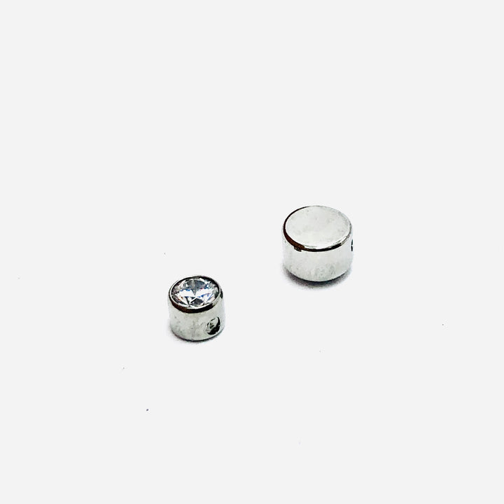 Industrial Strength 16g Captive Bezelset Gem