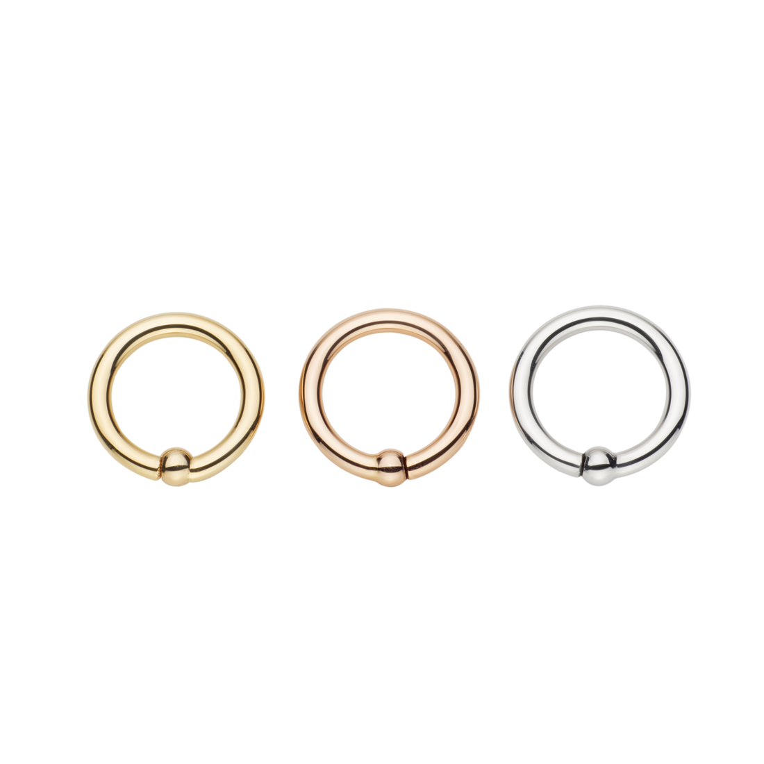 BVLA 18g Fixed Bead Ring