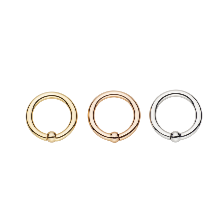 BVLA 18g Fixed Bead Ring