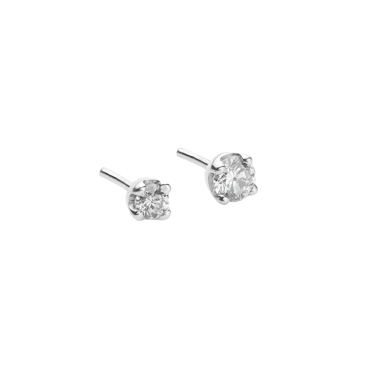 BVLA Round 4 Prongset Gem Pushpin End
