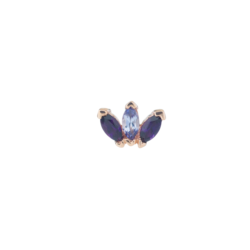 BVLA Marquise Fan Pushpin End