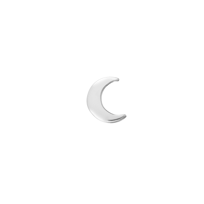 BVLA Crescent Moon Pushpin End