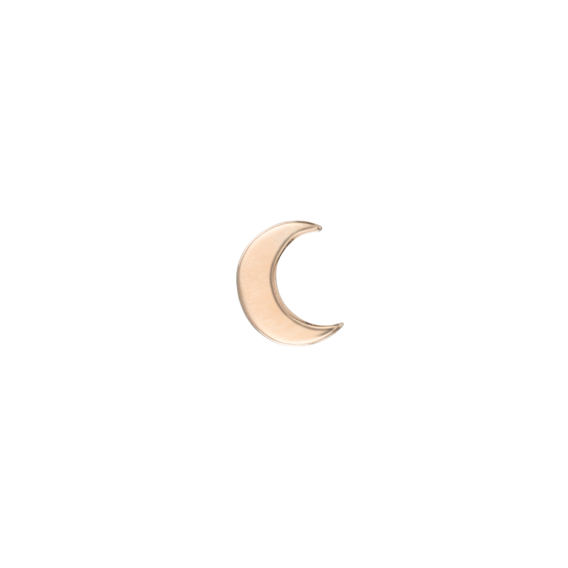 BVLA Crescent Moon Pushpin End