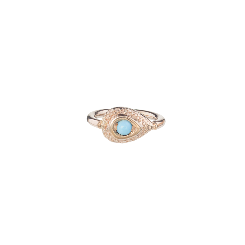 BVLA 18g Nanda Pear Navel Orientation Seam Ring
