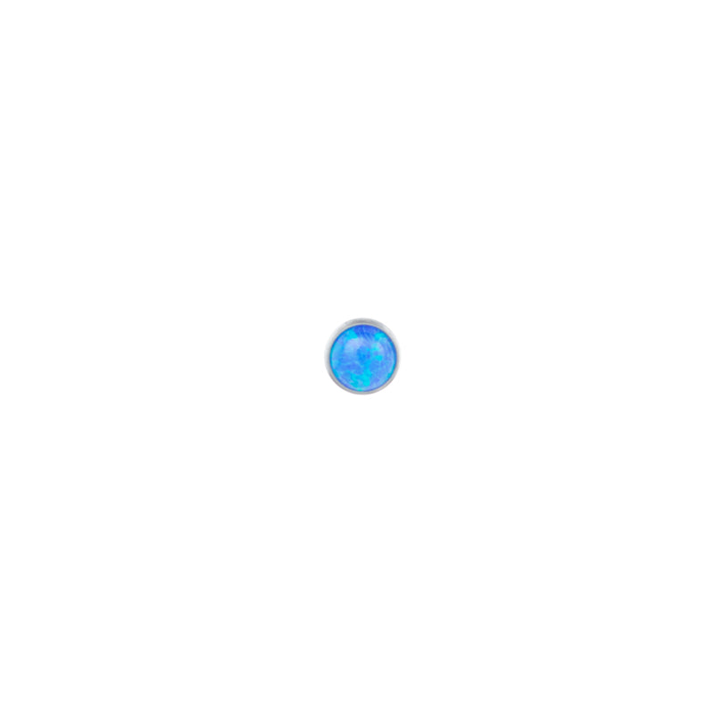 NeoMetal Cabochon Opal Pushpin End