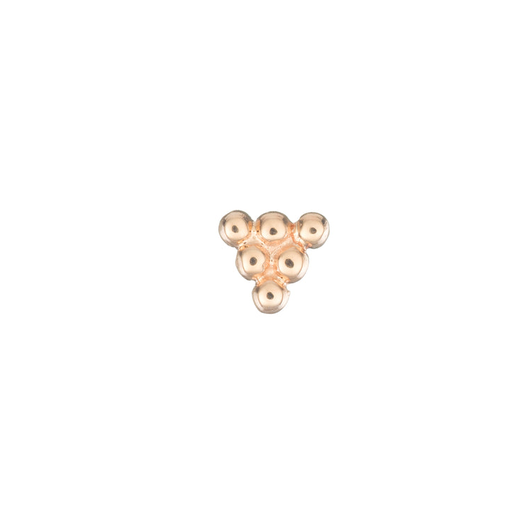 BVLA 6 Bead Triangle Pushpin End