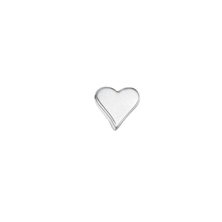 BVLA Tiny Flat Heart Pushpin End