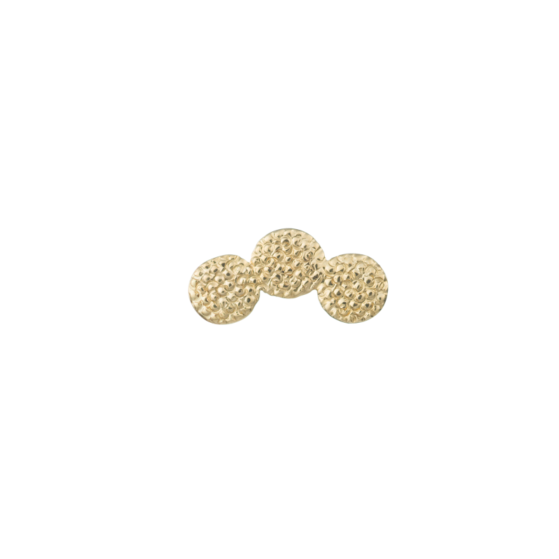 BVLA Pave Disc Arc Cluster Pushpin End