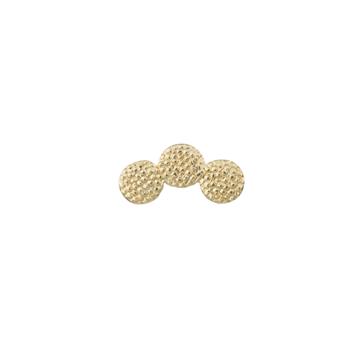 BVLA Pave Disc Arc Cluster Pushpin End