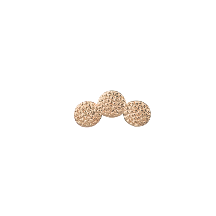 BVLA Pave Disc Arc Cluster Pushpin End