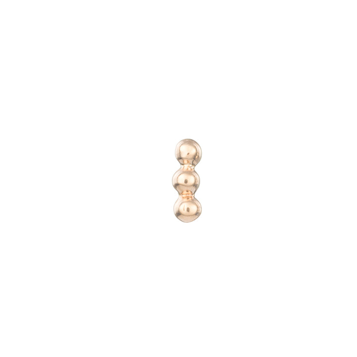 BVLA Linear TriBead Cluster Pushpin End