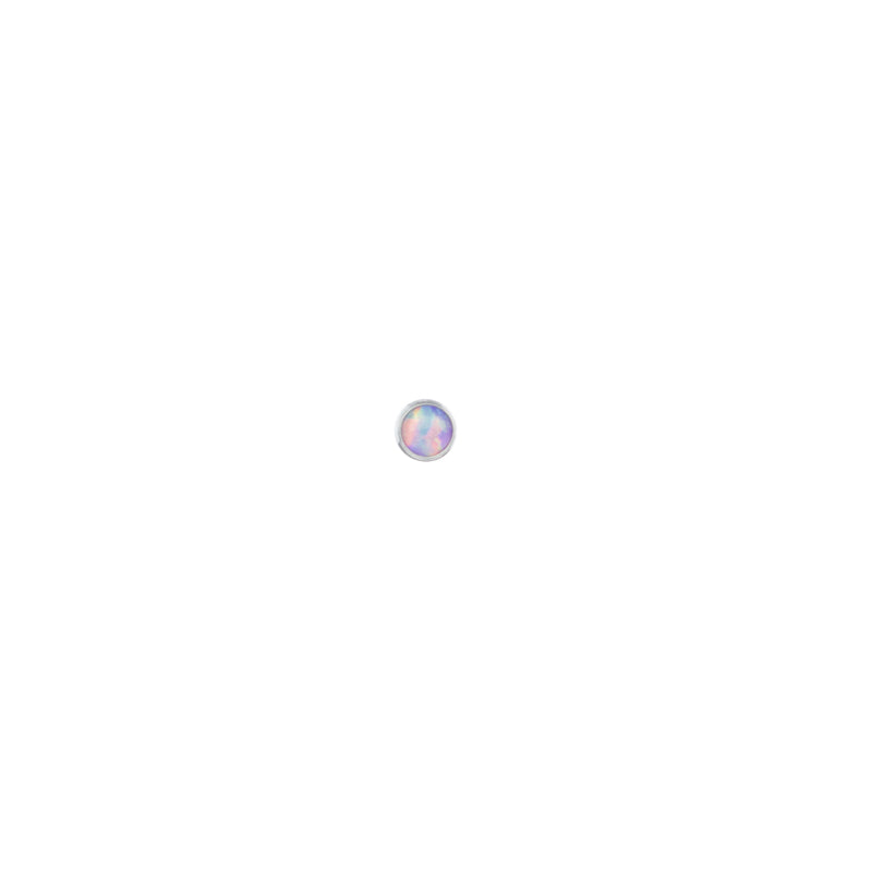NeoMetal Cabochon Opal Pushpin End