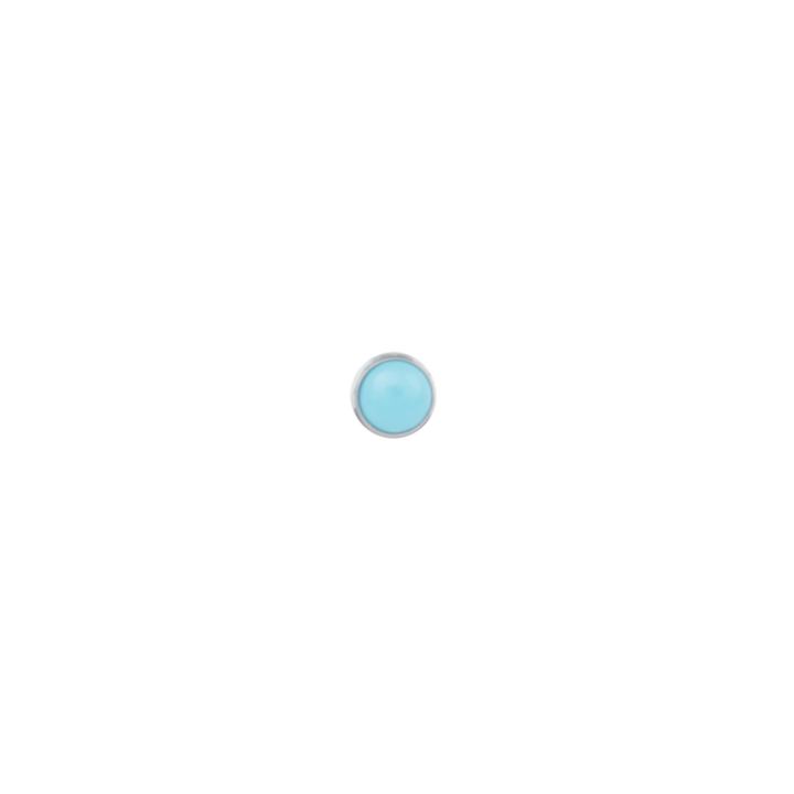NeoMetal Cabochon Opal Pushpin End