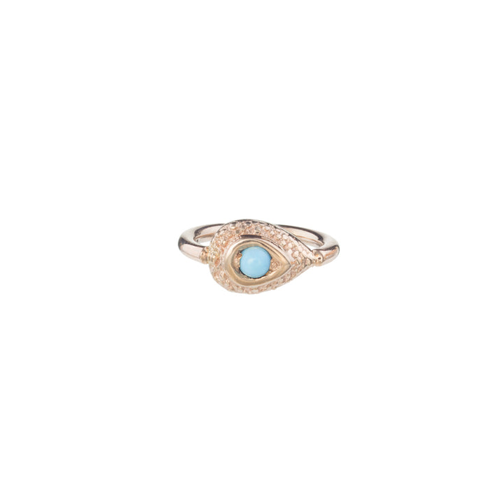 BVLA 18g Nanda Pear Navel Orientation Seam Ring