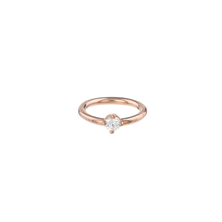 BVLA 18g Round Prongset Gem Navel Orientation Seam Ring