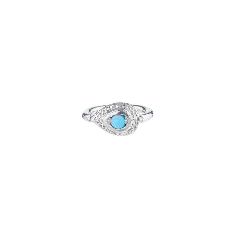 BVLA 18g Nanda Pear Navel Orientation Seam Ring