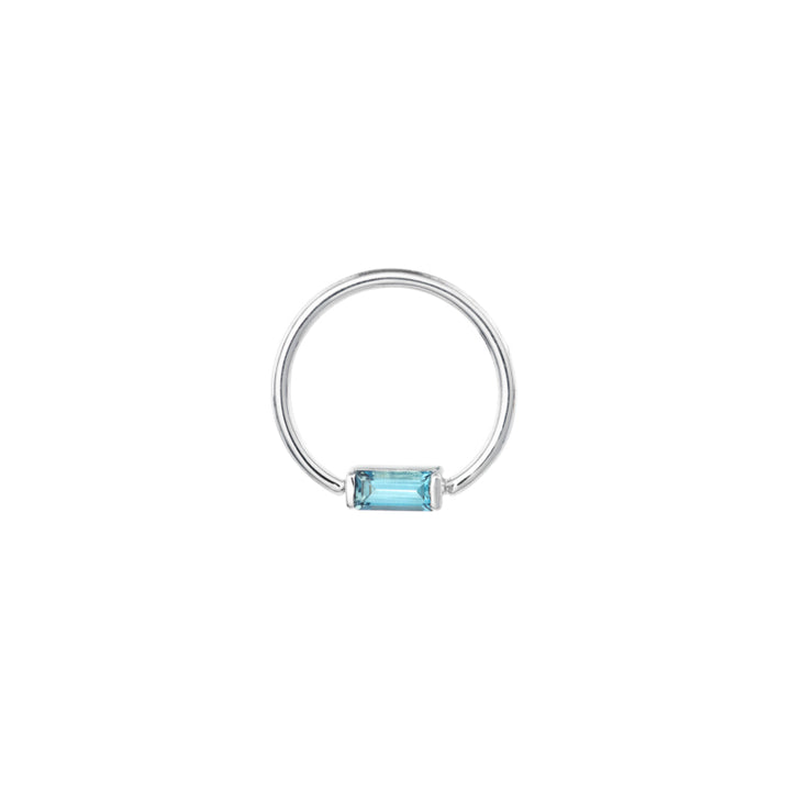 BVLA 18g Baguette Bar Ring