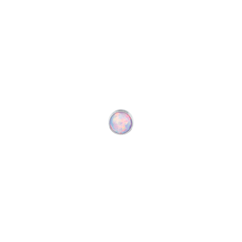 NeoMetal Cabochon Opal Pushpin End