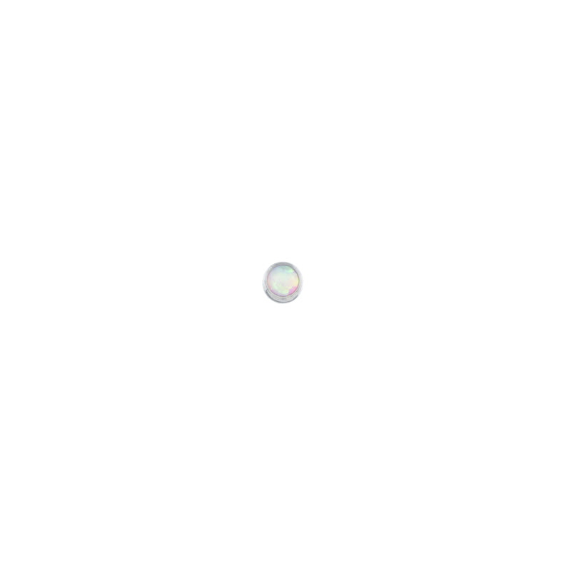 NeoMetal Cabochon Opal Pushpin End
