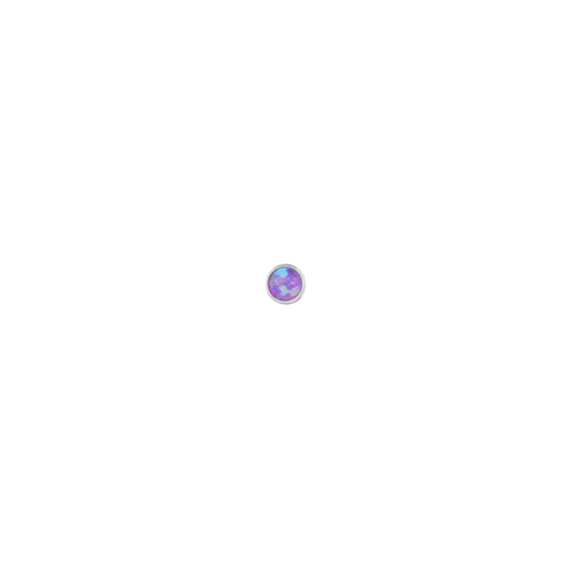 NeoMetal Cabochon Opal Pushpin End