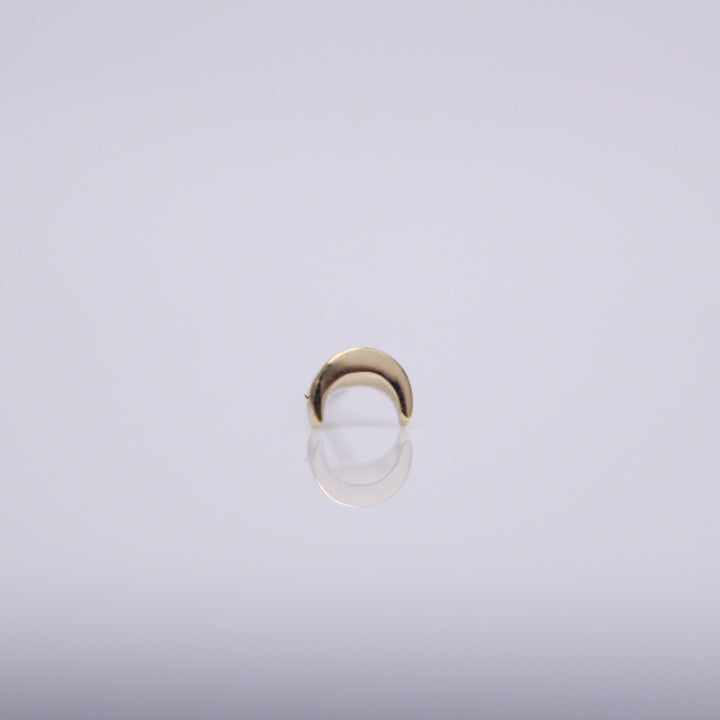 BVLA Tiny Crescent Moon Pushpin End
