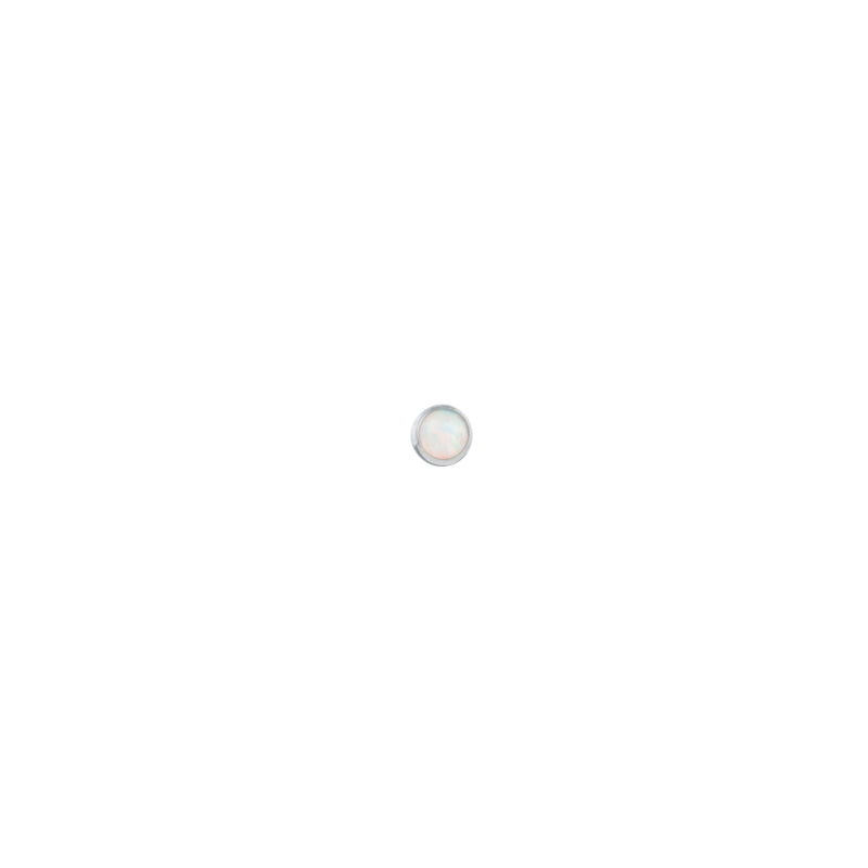 NeoMetal Cabochon Opal Pushpin End